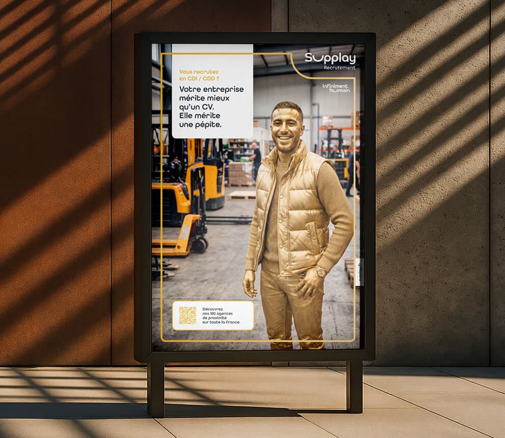 Campagne mobile - Supplay Recrutement